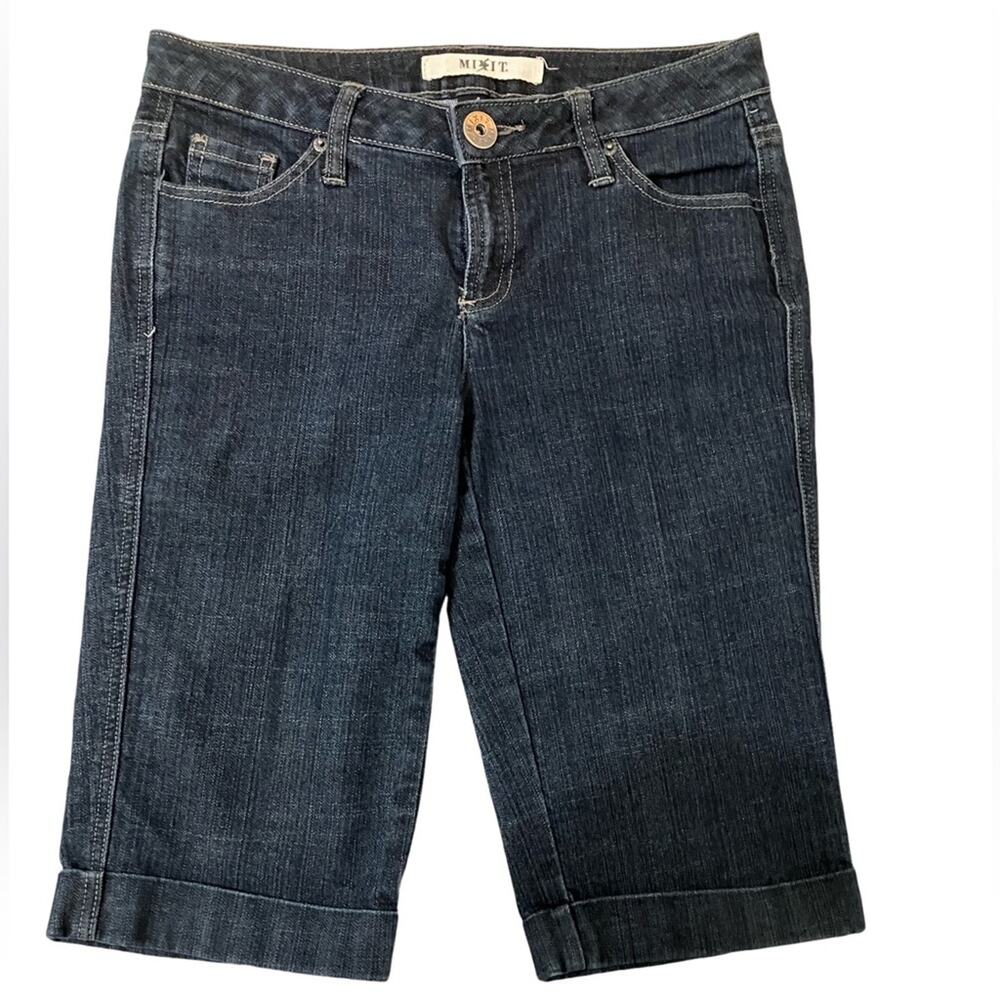 Mix it Dark Blue Women's Bermuda Shorts size 4